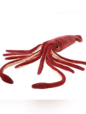 Wild Republic Giant Squid Plush, Stuffed Animal, Plush Toy, Ocean Animals, 30”